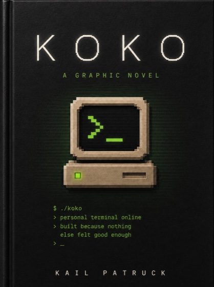Koko — a graphic novel cover