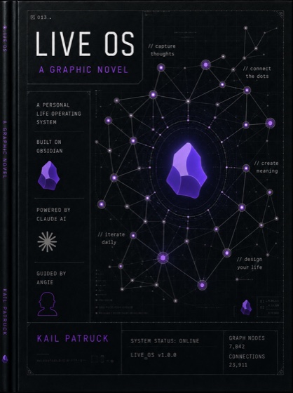 Live OS — a graphic novel cover